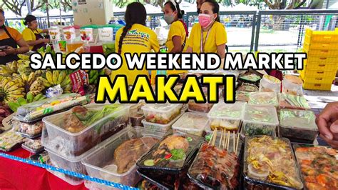 Guide to Salcedo Market in Makati .